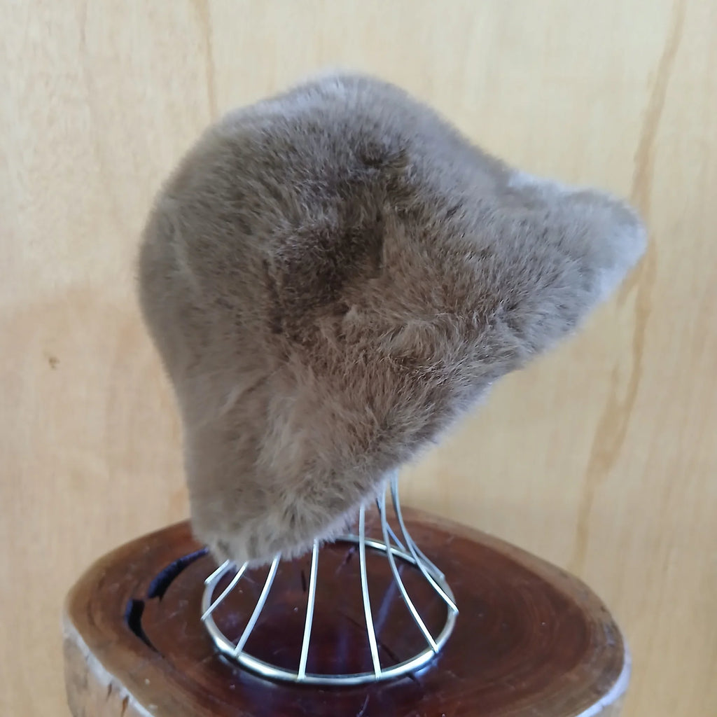 Vegan Fur Bucket Hat