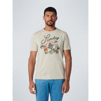 No Excess Crew Tee: Print Garment Dyed "Sunday Matches" - Kit