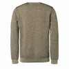 No Excess Crew Neck Pull Over - 2 Jacquard : Stone