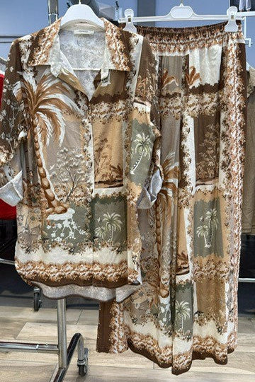The Italian Closet: Safari Linen Holiday Set