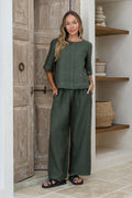 Stile Italian Linen Pants