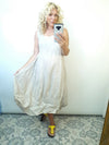Helga May Maxi Dress: Plain - Beige