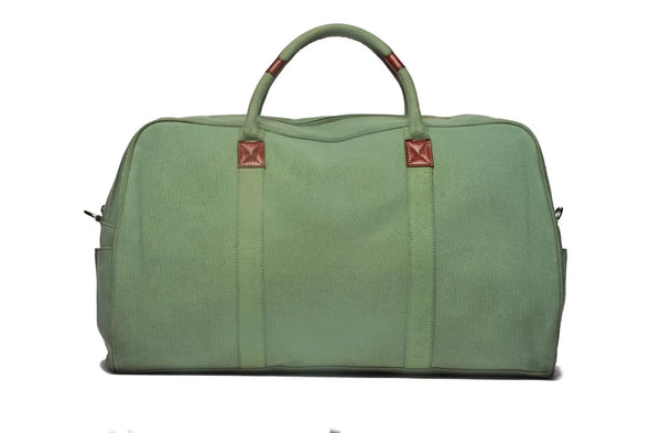 Evan Canvas Carry Bag - Green