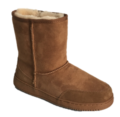 Ladies Ahuru Sheepskin Mid Calf Boot - Chestnut
