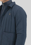 Dstrezzed Quilted Jacket: Dark Navy