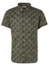 No Excess Short Sleeve Shirt: Abstract Camo - Green