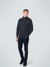 No Excess Full Zip Double Layer Sweater - Night