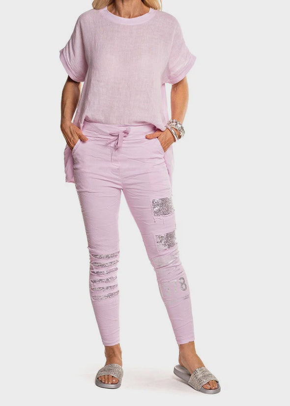 Overly Pants - Petal Pink