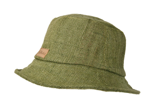 Hemp Hat: Classic Bucket - Army Green