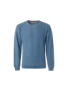 No Excess Pullover Crew Long Sleeve Knit - Washed Blue