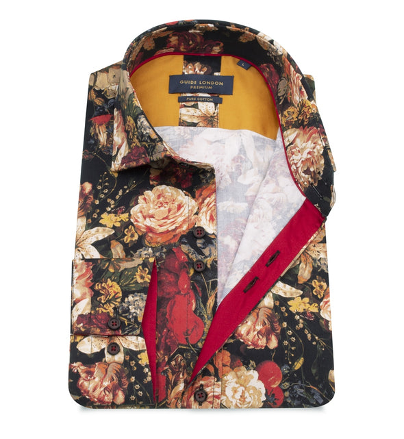 Guide London Long Sleeve Shirt - Autumn Bouquet
