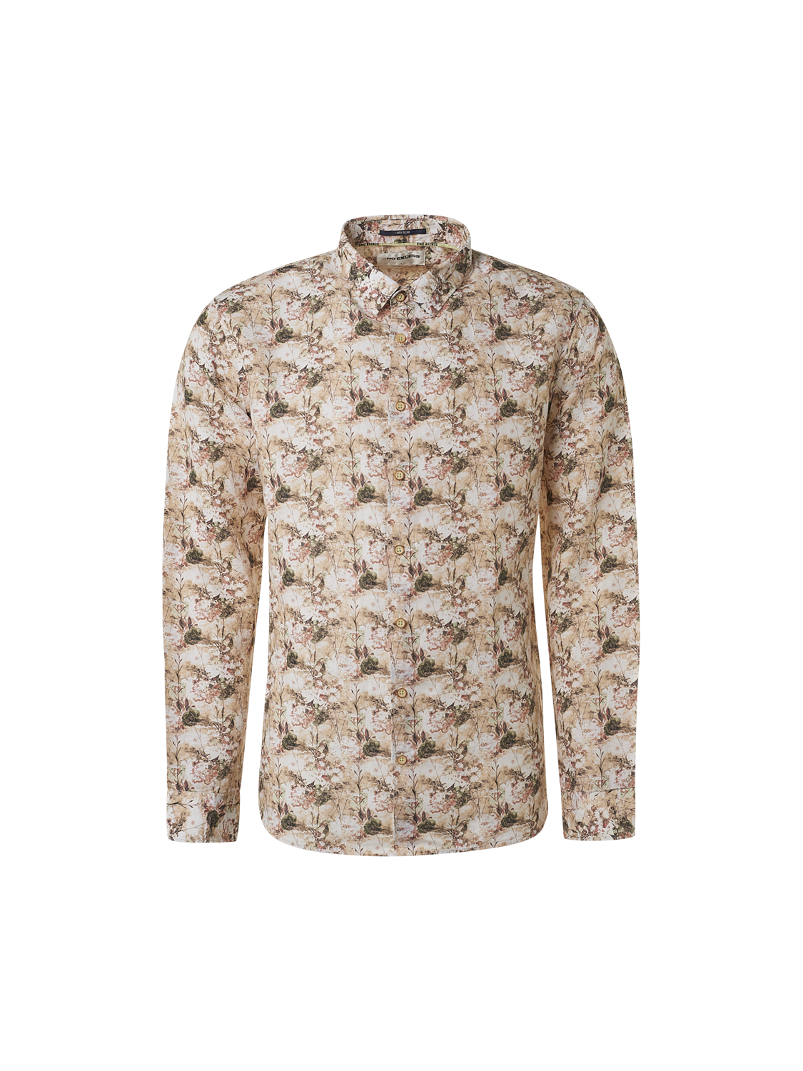 No Excess Long Sleeve Shirt: Wild Rose - Coral