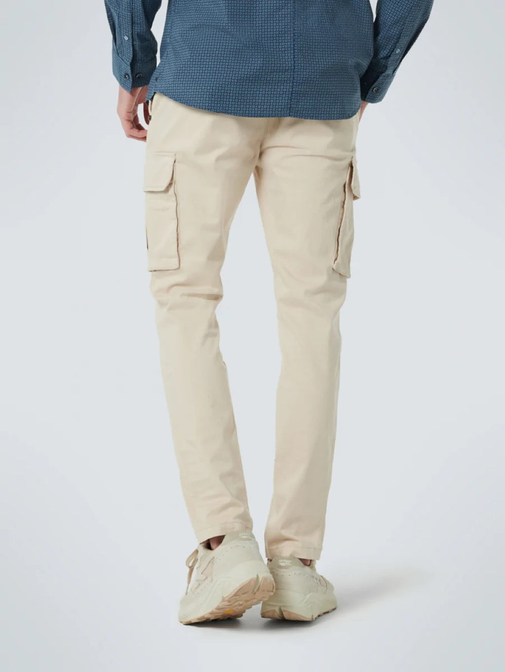 No Excess Stretch Cargo Pant - Cream
