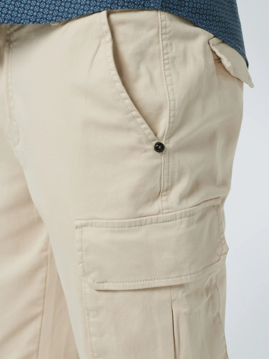 No Excess Stretch Cargo Pant - Cream
