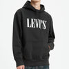 Levis Relaxed Graphic Hoodie 90's Serif Logo Hoodie