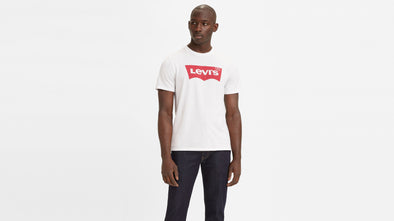 Levi's Red Logo Tee - White