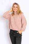 The Italian Closet: Calabria Sweater - Dusty Pink