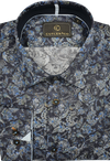 Cutler & Co Seth Long Sleeve Shirt - Crystal Paisley