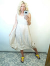 Helga May Maxi Dress: Plain - Beige
