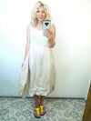 Helga May Maxi Dress: Plain - Beige