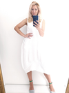 Helga May Maxi Dress: Plain - White