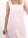 Helga May Maxi Dress: Plain - Baby Pink