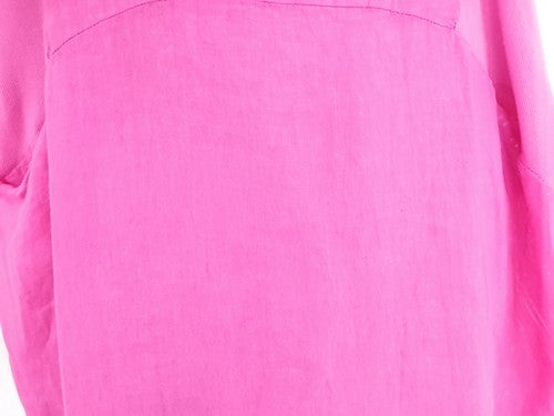 Helga May Jungle Dress: Plain - Hot Pink