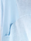 Helga May Jungle Dress: Plain - Baby Blue