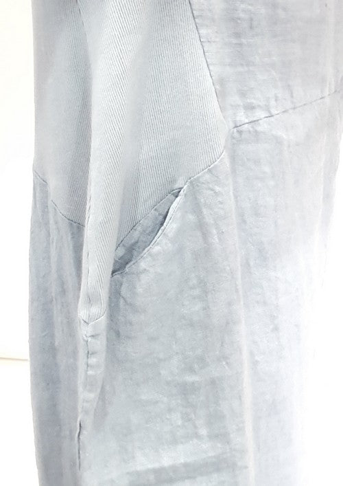 Helga May Jungle Dress: Plain - Pale Petrol