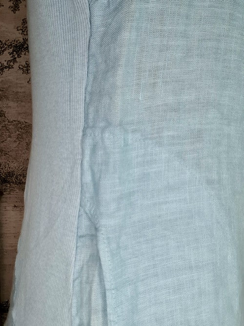 Helga May Kennedy Dress (SMALL) : Plain - Baby Blue