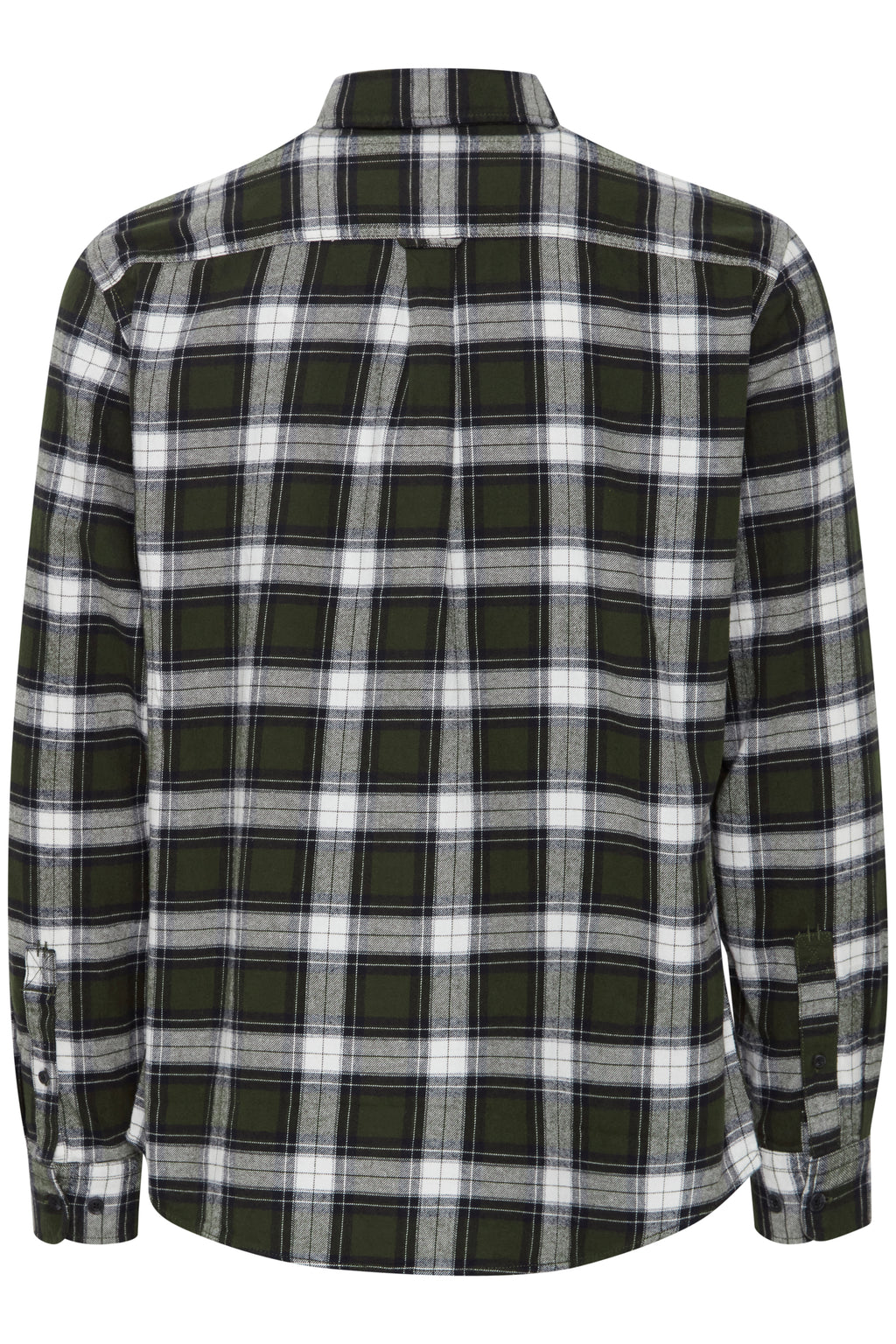 Blend Long Sleeve Shirt: Checked - Forest Night