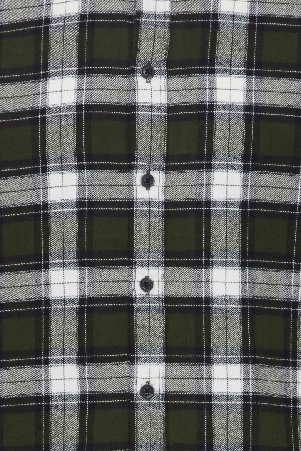 Blend Long Sleeve Shirt: Checked - Forest Night