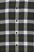 Blend Long Sleeve Shirt: Checked - Forest Night