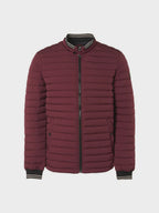 No Excess Short Fit Padded Jacket -  Dark Red