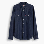 Levi's Barstow Western Standard - Marble Navy Denim