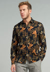 Dstrezzed Long Sleeve Shirt - Tropical Dark Navy