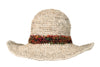 Hemp Hat: Crochet Silk Garden - Small Brim