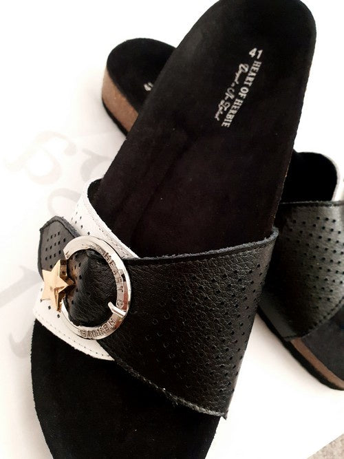 HM Black & White Stella Sandal