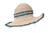 Hemp Hat: Crochet Silk Garden - Large Brim