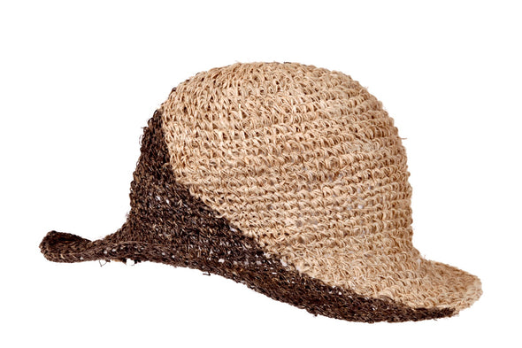 Hemp Hat: Crochet Nature Café - Small Brim