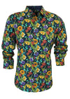 Cutler & Co Blake Long Sleeve Shirt - Wildflower Meadow