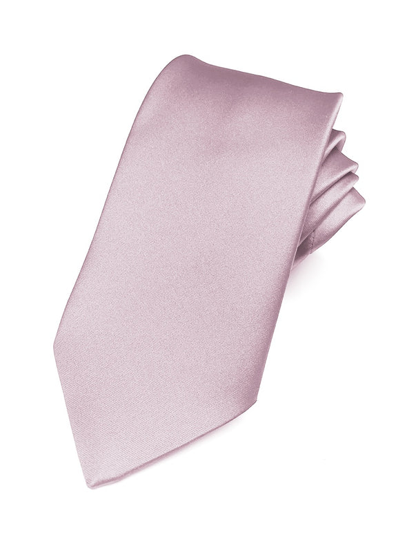 Fellini Satin Tie - Lilac