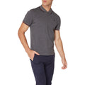 Ben Sherman Pique Polo - Concrete Marl