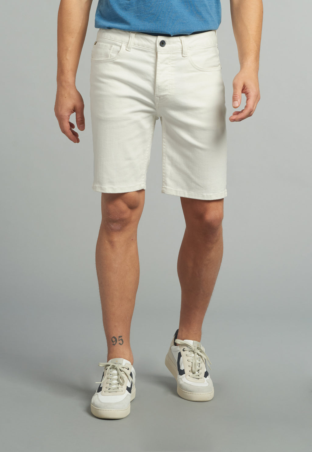 Dstrezzed Demin Short - Offwhite