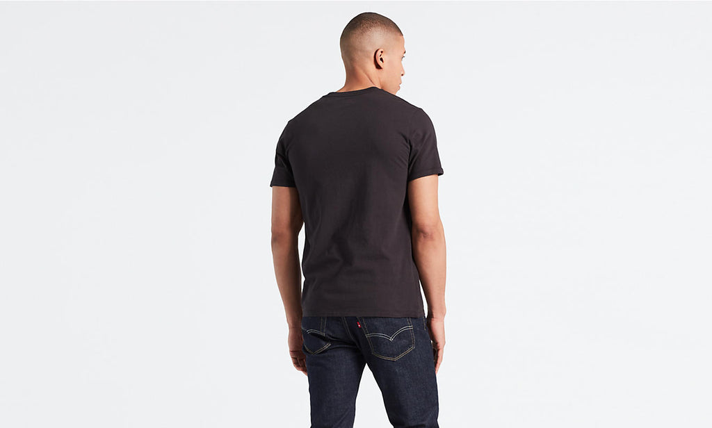 Levi's Original Logo Patch Tee - Black