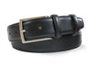 Black Italian Leather Belt
