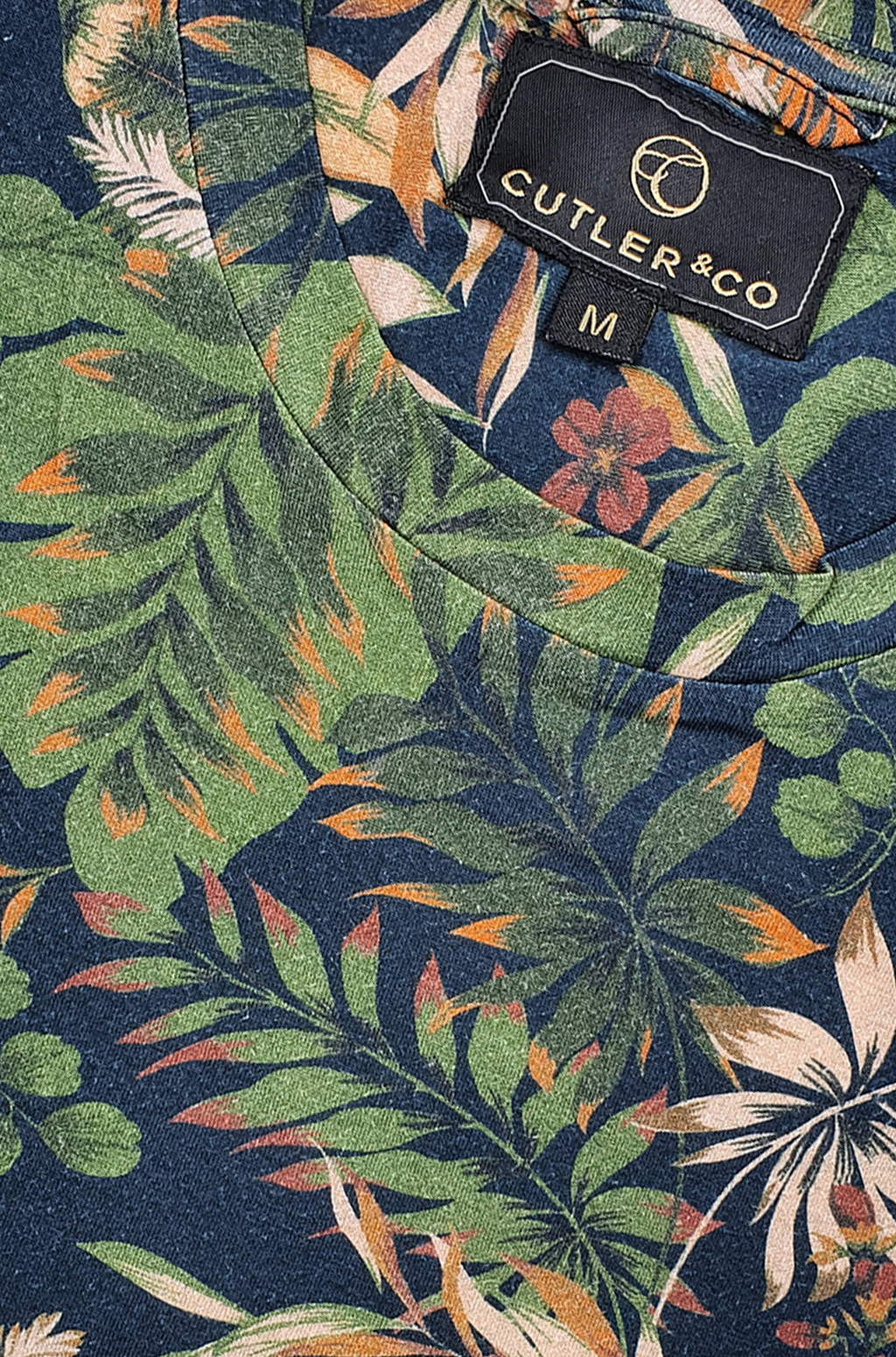 Cutler & Co Oakley T-Shirt - Tropical Print - Caribbean