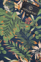Cutler & Co Oakley T-Shirt - Tropical Print - Caribbean