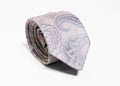 Fellini Luxe Paisley Tie - Pink