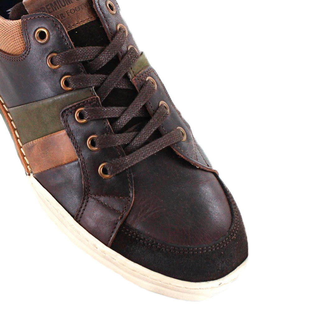 Wild Rhino Miller Sneaker - Dark Brown